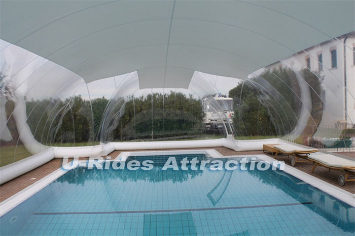 Customized Pool Cover Transparent Air Inflatable Swimming Pool Dome for garden