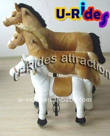 Mechanical walking rides kids toys horse rides