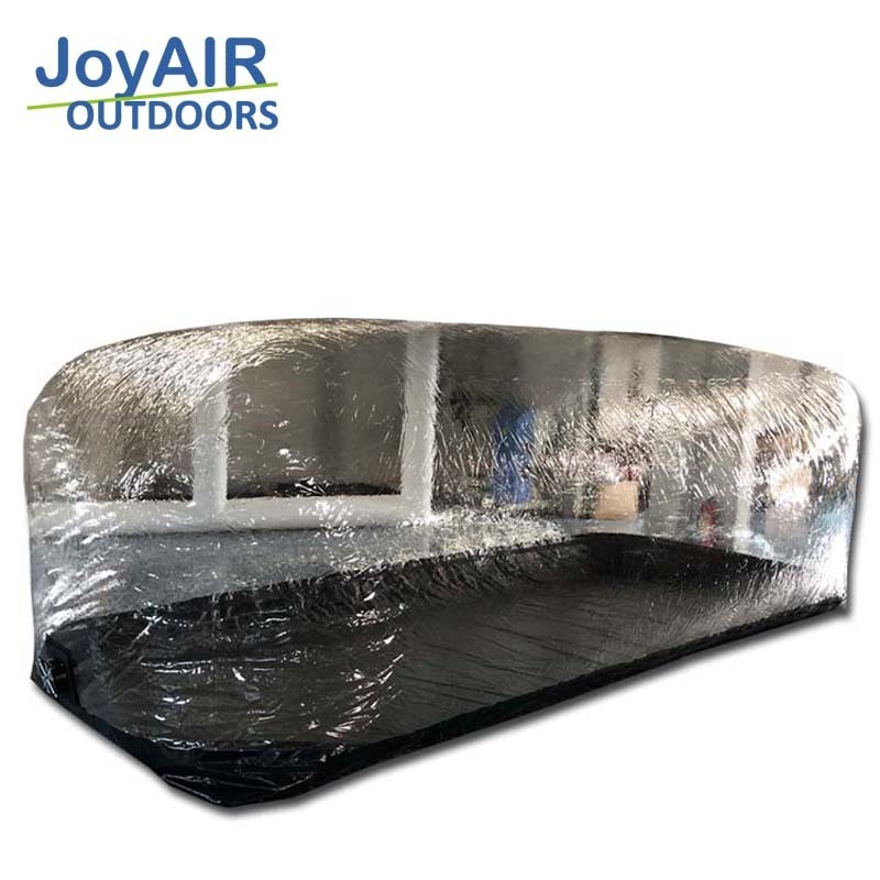 Wholesale Outdoor  Car Bubble Tent Inflatable Car Protective Cover Clear Waterproof Inflatable Car Covering Tent