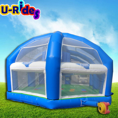 Wholesale all in one multifunctional sport inflatable basketball field dodgeball court joust game inflatable arena