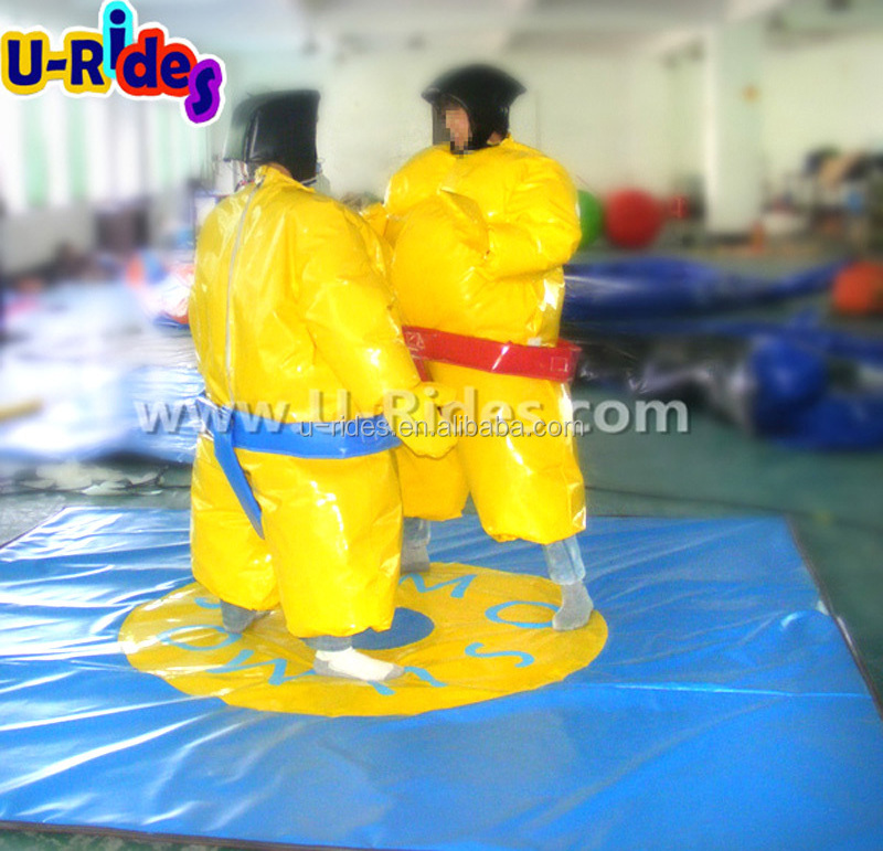 Factory  double foam padded fighting sumo wrestling costume sumo wrestler suit for adventure park