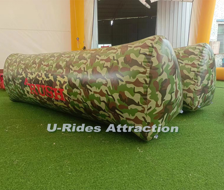 Hot sale sport game air bunker outdoor ce certificate shooting game inflatable paintball bunkers for paintball field