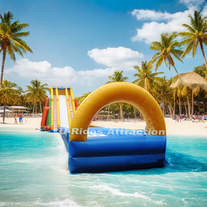 30ft  high huge inflatable water slide  large inflatable slide inflatable slip N slide for event