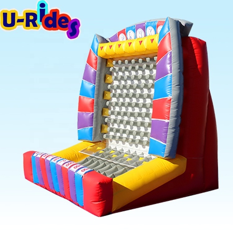 Carnival event inflatable interactive game equipment inflatable plinko game for Party Rental