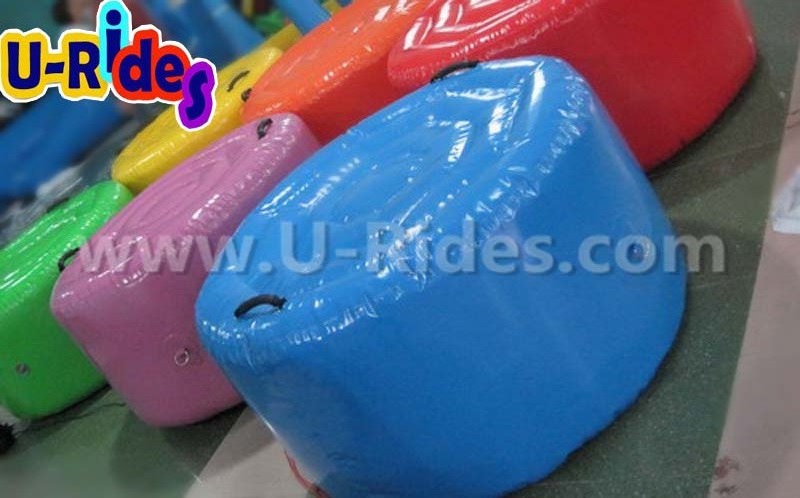 Inflatable lake float toy for water game Floats Water Game Seasaw Inflatable Totter for Water Park