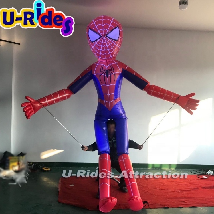 Inflatable Superheroes cartoon character for theme party decoration