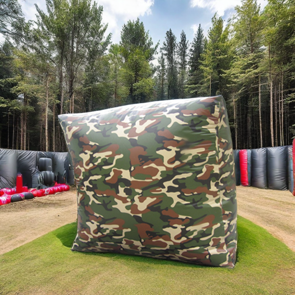 Hot sale sport game air bunker outdoor ce certificate shooting game inflatable paintball bunkers for paintball field