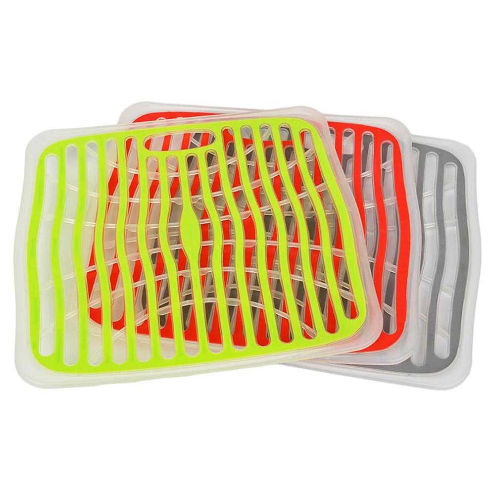 Kitchen Sink Dish Grid Rack,Cheap Plastic Square Drain Board,Draining Plate