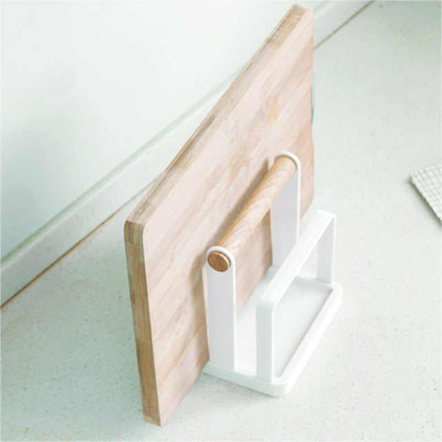 pantry organizer shelf cutting board stand towel holder, kitchen plastic countertop utensil storage rack ,drying rack