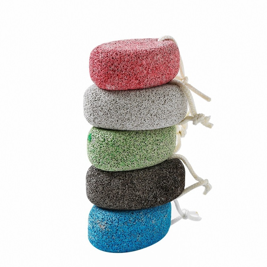 Pumice Stone Scrubber For Toilet File Soft Care Cleaner Artificial White Eco Friendly Block Pedicure Callus Foot Cleaning