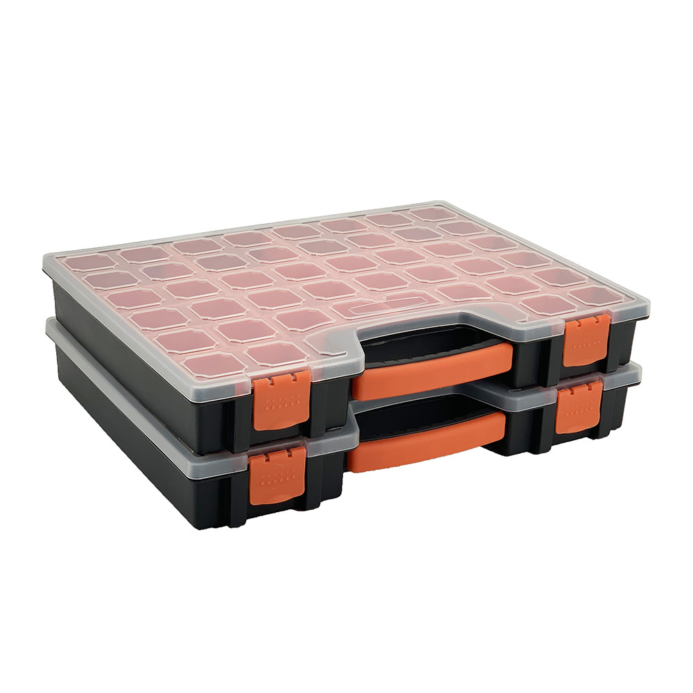 22 Compartment Deep Pro Part Plastic Tool Organizer with Plastic Latch