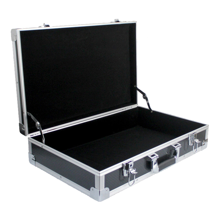 Professional Portable Aluminum Hard Carry Case Tool Box with Internal Customized EVA Foam