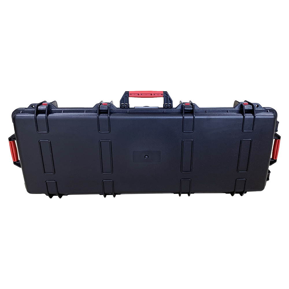 External 1147x443x157mm Waterproof Shockproof Hard Plastic Long Case Gun Case With Pick Pluck Foam