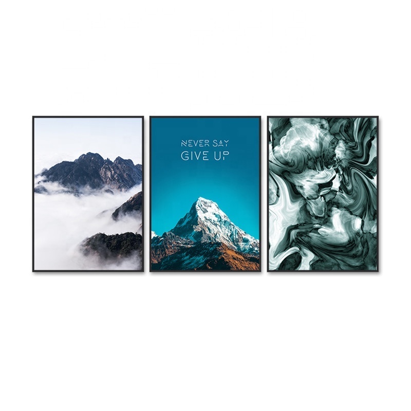 Nordic Canvas Prints Motivational Poster Wall Art for Living Room Decor