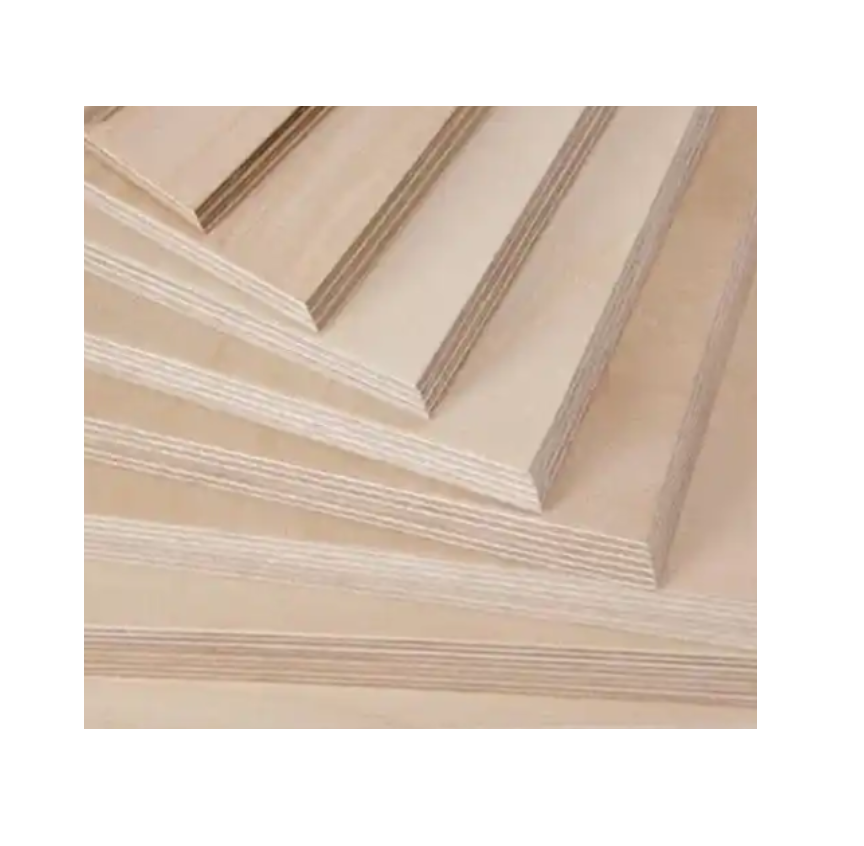 Factory Full Birch Core Baltic Birch Filmfaced Plywood E0 Birch Wood Veneer Furniture Plywood 6mm 18mm 25mm For Indoors Work