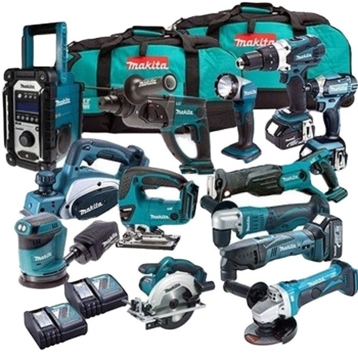 MAkitaS LXT1500 18-V Tools Set LXT Lithium-Ion 15Pcs Other Hydraulics Power Tools / Cordless Drill