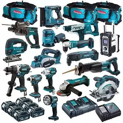 MAkitaS LXT1500 18-V Tools Set LXT Lithium-Ion 15Pcs Other Hydraulics Power Tools / Cordless Drill