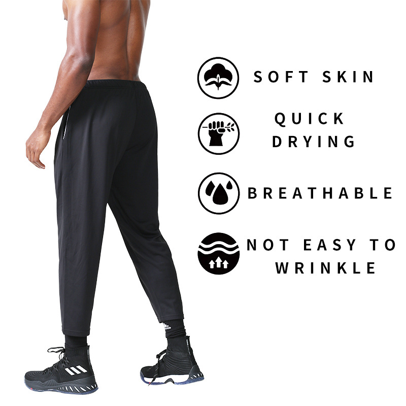 Slim Fit Mens Track Pants Jogger Wholesale Blank Bottom Sweatpants Running Joggers