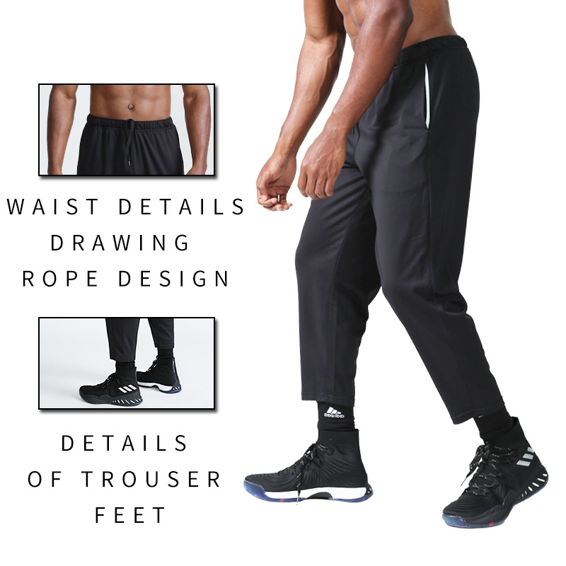 Slim Fit Mens Track Pants Jogger Wholesale Blank Bottom Sweatpants Running Joggers