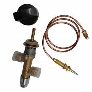 Hot sell LPG propane valve assembly heater furnace maintenance flameout protection brass valve