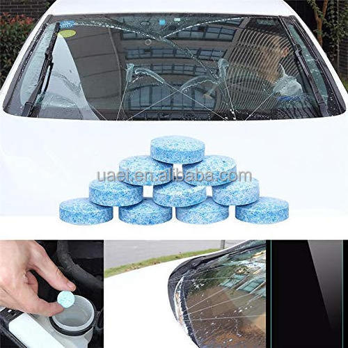 Car Windshield Washer Tablets Car Glass Wiper Fluid Concentrated Clean Tablets