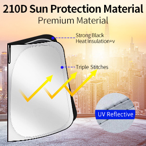 Accessories Model 3/Y Car Windshield Sunshades Sun Shade Car Umbrella For Tesla