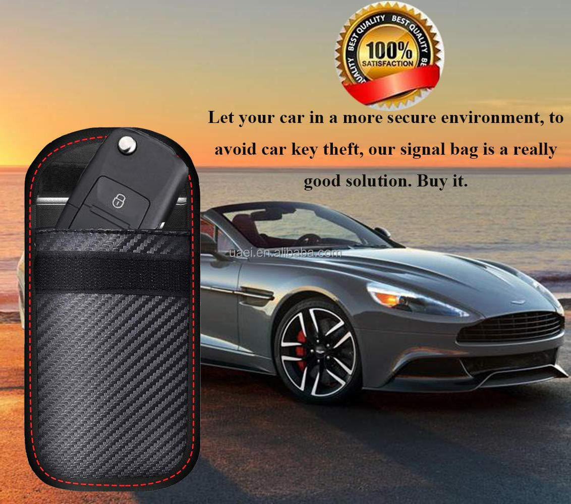 Keyless Entry Car Key Safe Protector RFID Anti-Theft Signal Blocking Cages Large Faraday Box for Key Fob