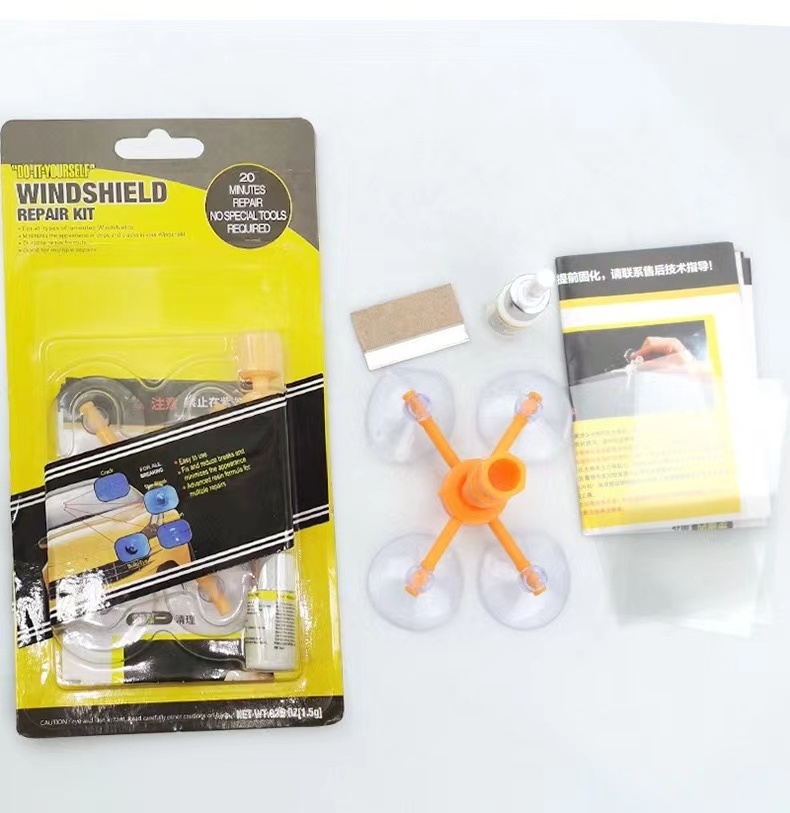 Quick Fix Windshield Repair Kit Automobile Tool Car Glass Repair Resin Glue