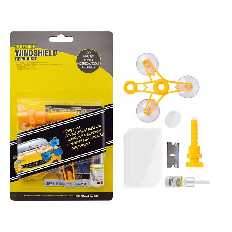 Quick Fix Windshield Repair Kit Automobile Tool Car Glass Repair Resin Glue