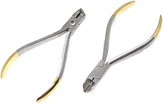 Orthodontic Aligner Plier Tear Drop Dental Forceps Invisible Retainer Dental Torque Pliers for Dental Student Kit Ortho