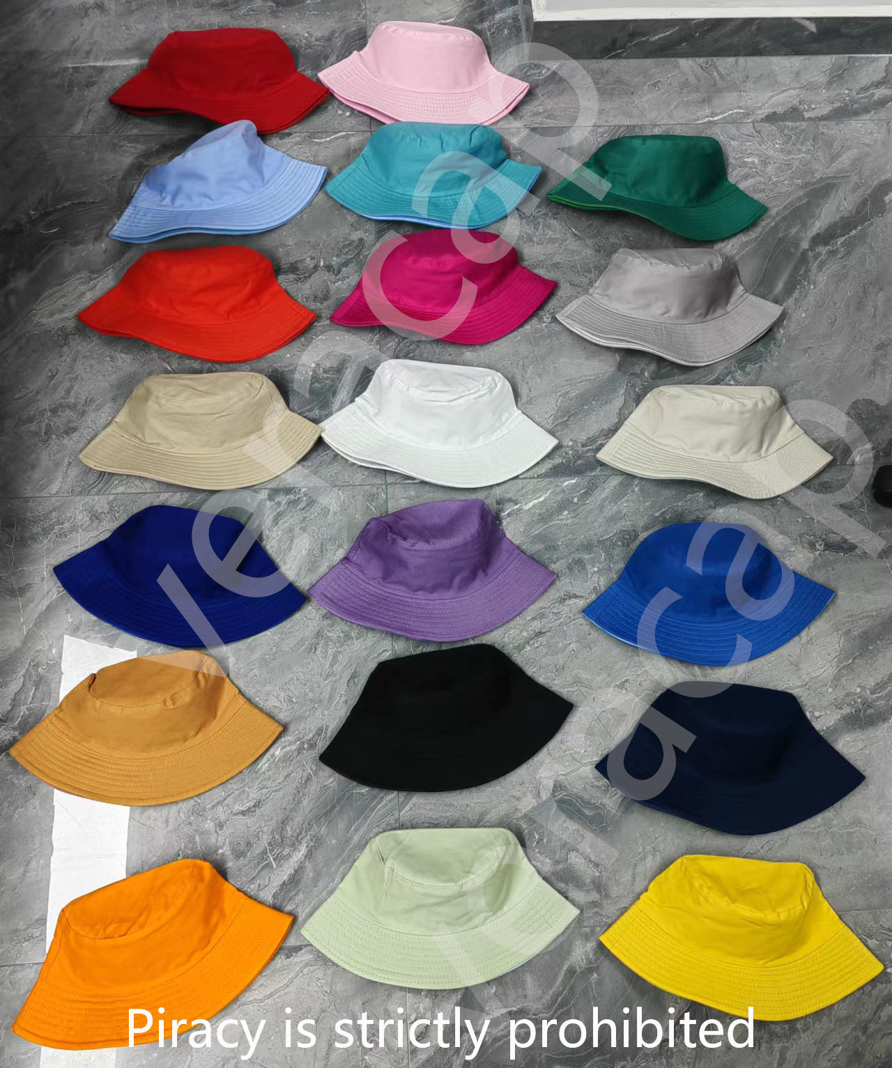 HB0001 Custom all over print pattern white blank bucket hat sombrero de cubo plain reversible sublimated bucket hat