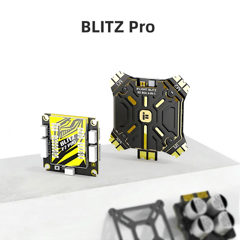 iFlight BLITZ F7 Pro Combo Set with BLITZ E80 Single ESC BlHeli32 Dshot600 for RC FPV Racing Drone