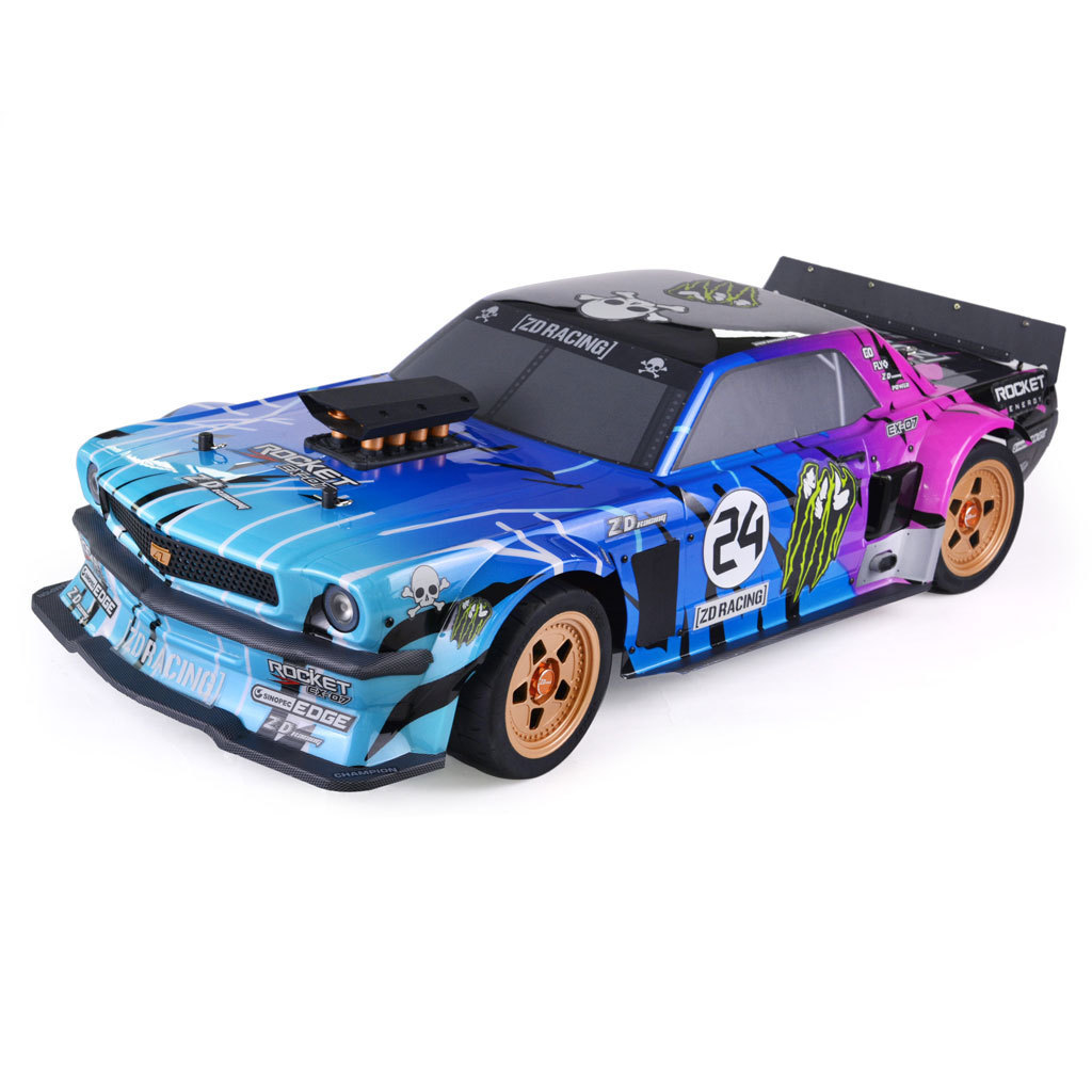 ZD Racing EX07 1/7 4WD Brushless Electric Monster Truck Remote Control Drift Car High Speed 130km/h Huge Vehicle Models Gift