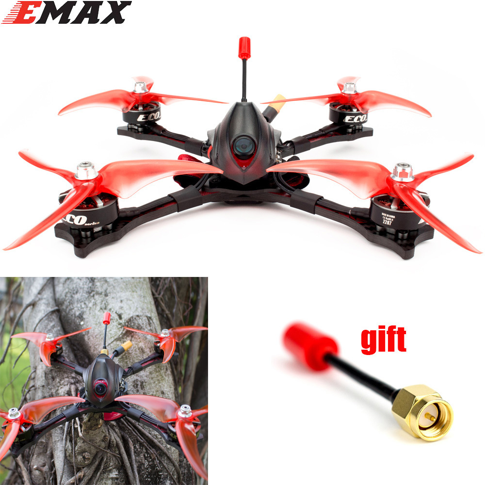 Emax Hawk Sport PNP BNF 5-inch FPV Racing Drone Kit 1700kv/2400kv Motor Mini Magnum Controller HDR Fpv Camera RC Plane