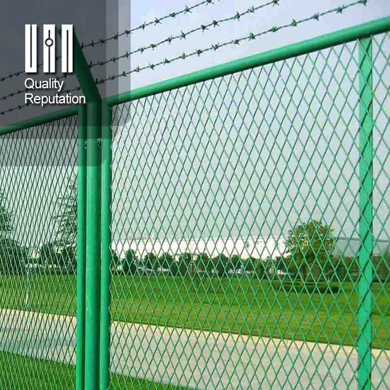 Yellow Panel 1x1 Fencing Galvanized Pvc Coated Welded Wire Mesh