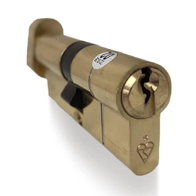 Hot Sale 1 Star Kitemarked Thumb Turn Euro Lock Cylinder Door Barrel Lock with 3 Keys Suitable for All Door Euro Cylinder Locks