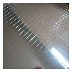 Self adhesive small size silver mirror mosaic stick peel mini glass mirror tiles for craft