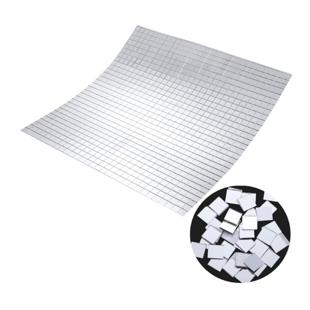 Mini mosaic tile 5x5mm self adhesive mirror mosaic tiles