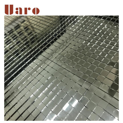 5mm mini self-adhesive glass mirror peel and stick tile mirror mosaic