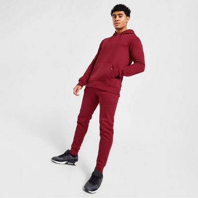 Men high quality purple color tracksuit with black color sides stripes sweatsuits custom design men jogging Tracksuit