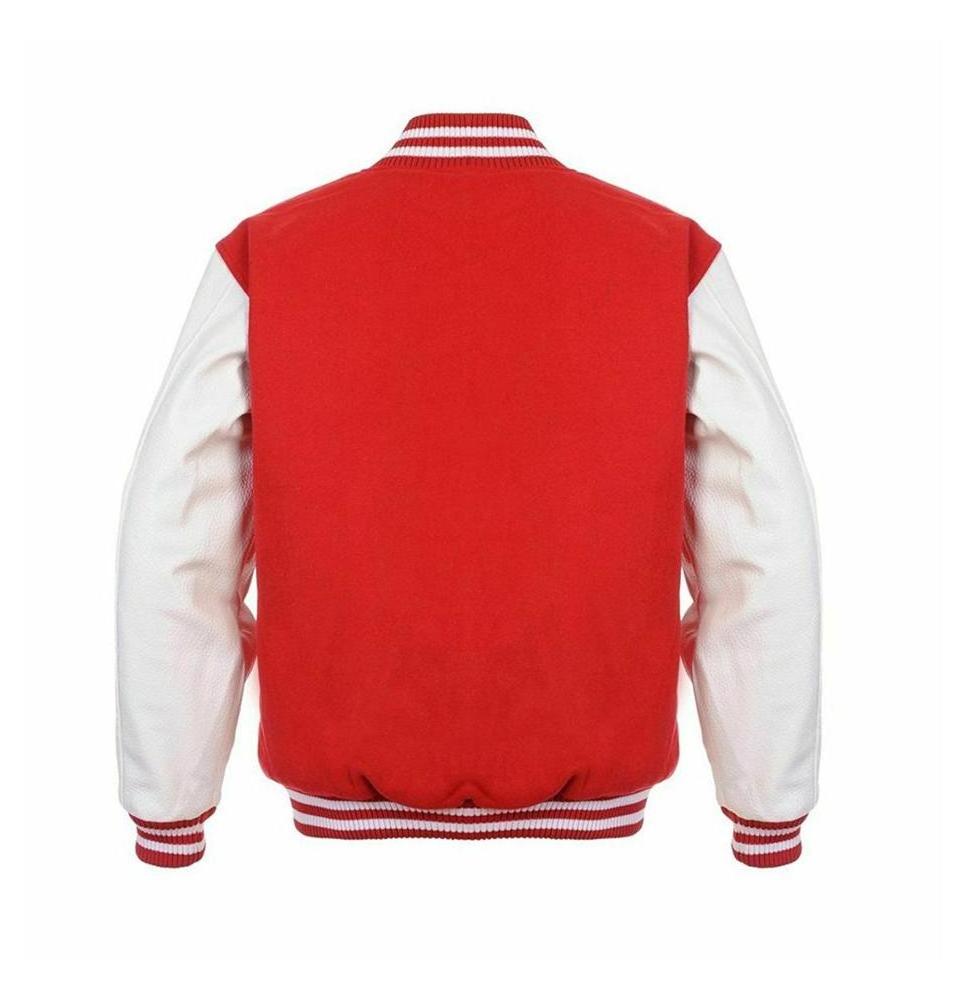 Wholesale custom made professional varsity jacket leather sleeve varsity jacket baseball varsity jacket for men/women