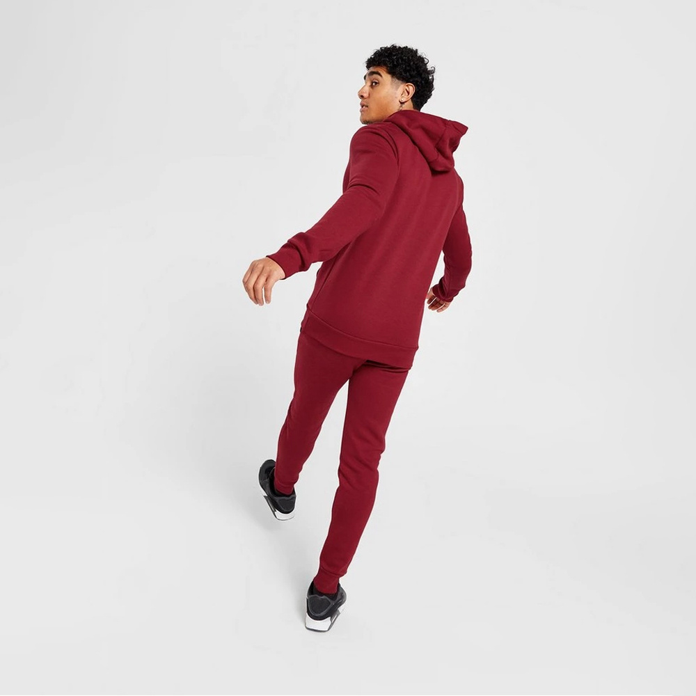 Men high quality purple color tracksuit with black color sides stripes sweatsuits custom design men jogging Tracksuit