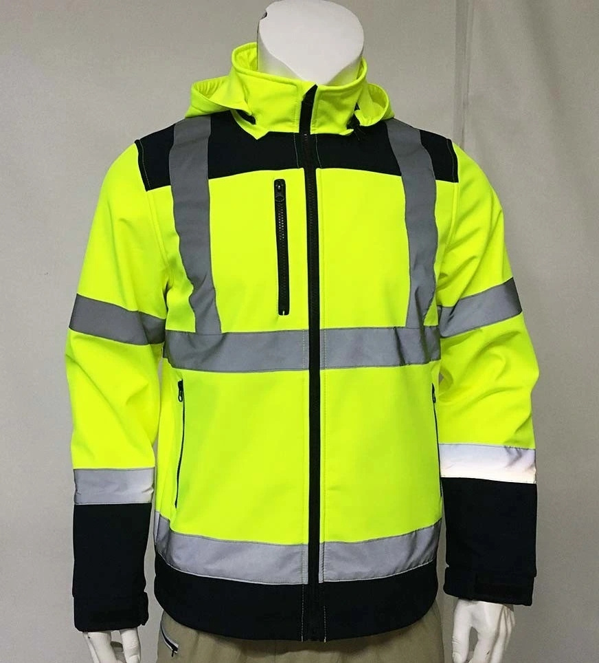 Roadway Construction Wear Security Workwear Suit Hi Vis Road Safety Clothing High Visibility Reflective Jacket