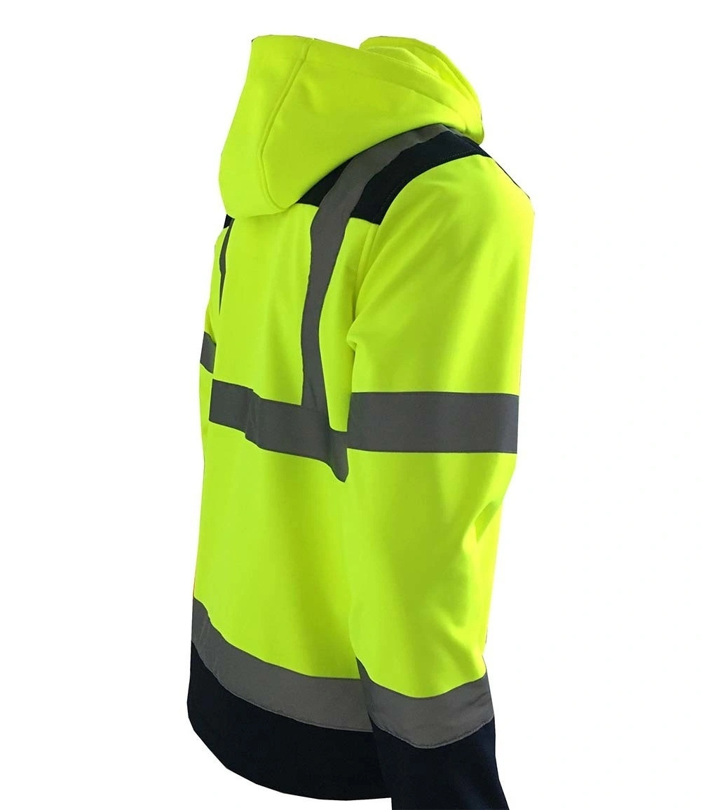 Roadway Construction Wear Security Workwear Suit Hi Vis Road Safety Clothing High Visibility Reflective Jacket