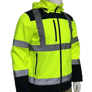 Roadway Construction Wear Security Workwear Suit Hi Vis Road Safety Clothing High Visibility Reflective Jacket