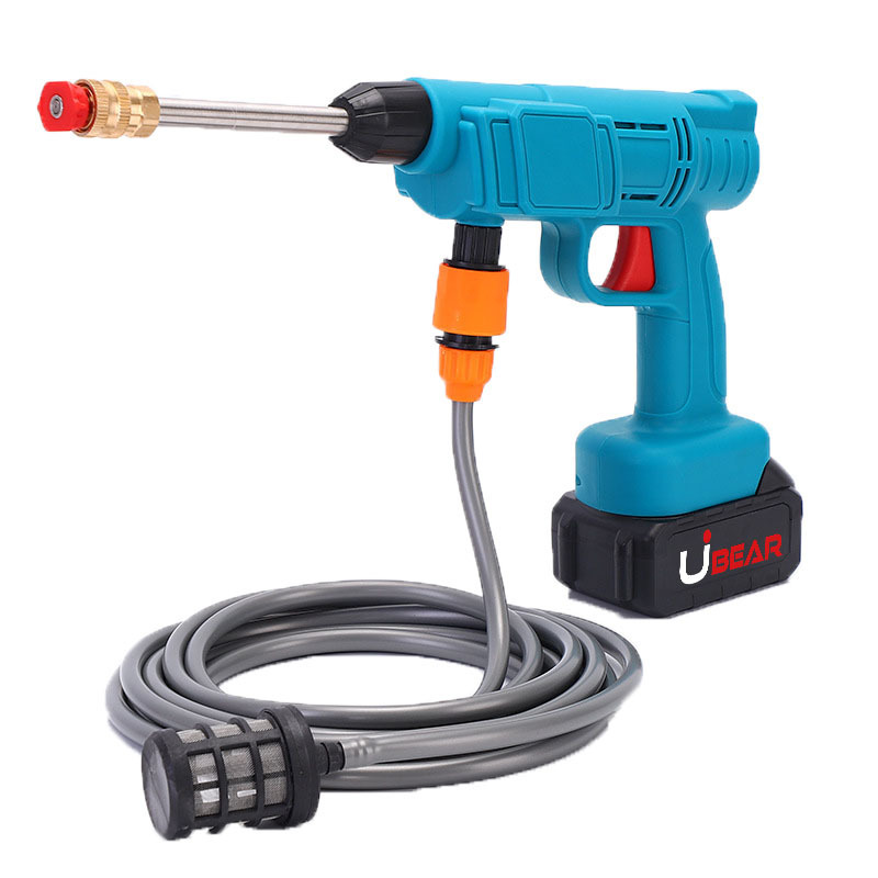 Brand new High-Pressure 21V Water Spray Gun Car Washer Cleaner Garden Hose Water Gun Sprinkler Foam Water Gun For The Garden