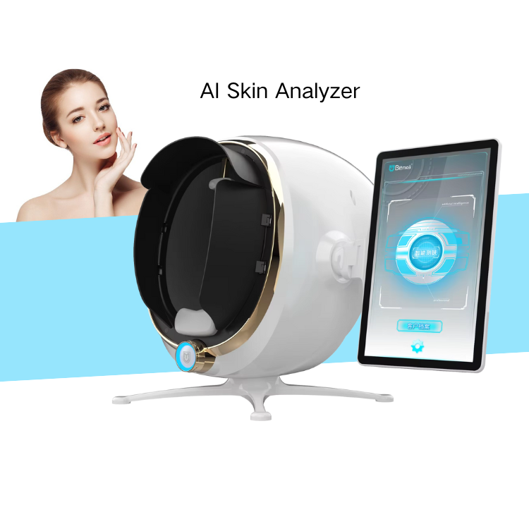 Portable Facial Scanner Skin Diagnostic Analysis 3d Smart Magic Mirror Digital Visia Skin Analyzer