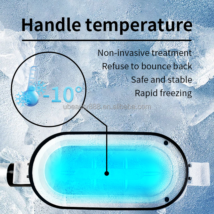 Cool Tech 5-Handle Vacuum Cavitation System Kryolipolyse 360 Cryotherapy Device High Quality Cryolipolisis Slimming Machine