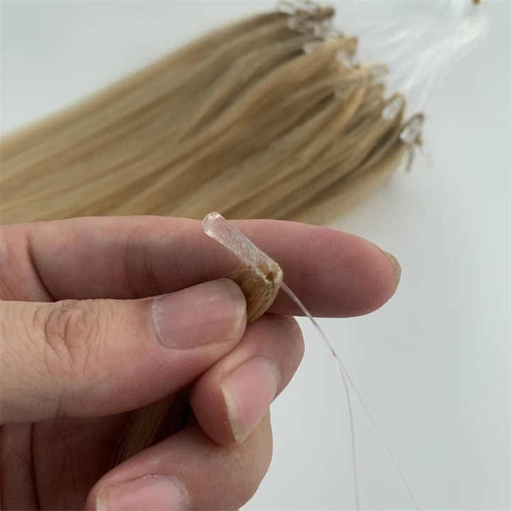 Top Ranking Comfortable H6 Feather Hair Extension 100human Hair Invisible If2 Micro Loop Ring Feather Tip Hair