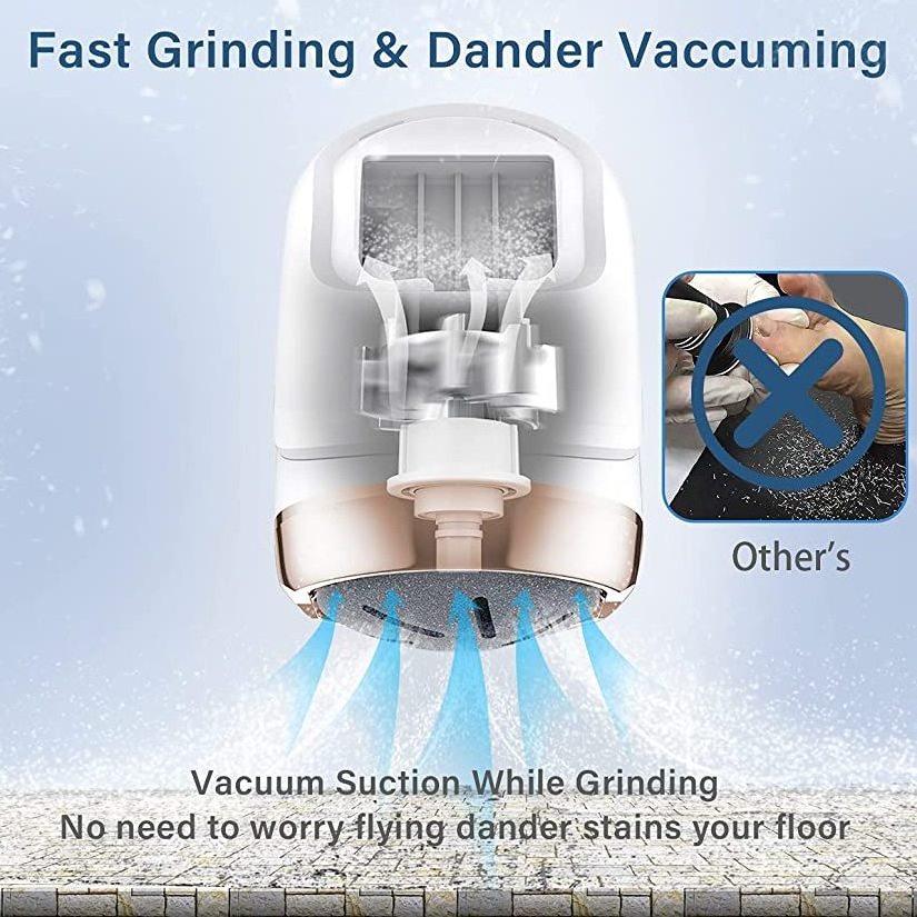 New Product Feet Care Pedicure Tool Electric Foot Grinder Hard Cracked Dead Skin Foot Files Callus Remover